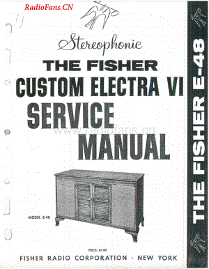 Fisher-E48-mc-sm维修电路图 手册.pdf