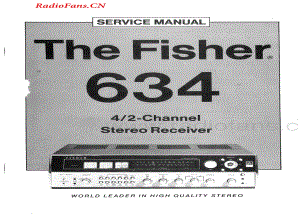 Fisher-634-rec-sm维修电路图 手册.pdf