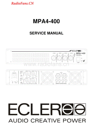 Ecler-MPA4.400-pwr-sm维修电路图 手册.pdf