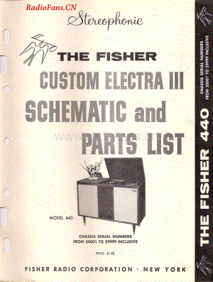 Fisher-CustomElectra440-mc-sm维修电路图 手册.pdf