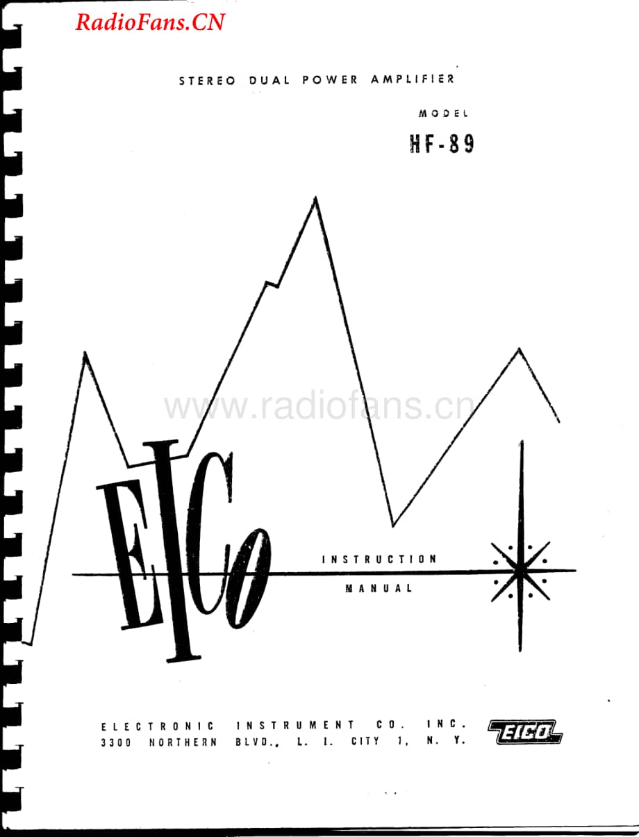 Eico-HF89-pwr-sm维修电路图 手册.pdf_第1页