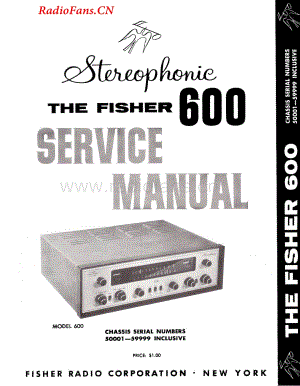 Fisher-600-rec-sm1维修电路图 手册.pdf