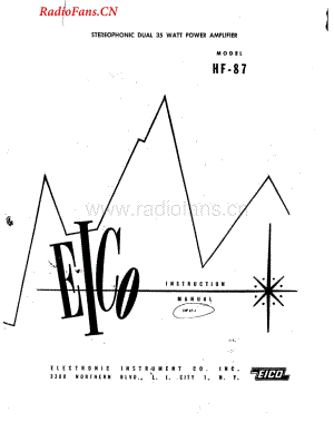 Eico-HF87-pwr-sml维修电路图 手册.pdf