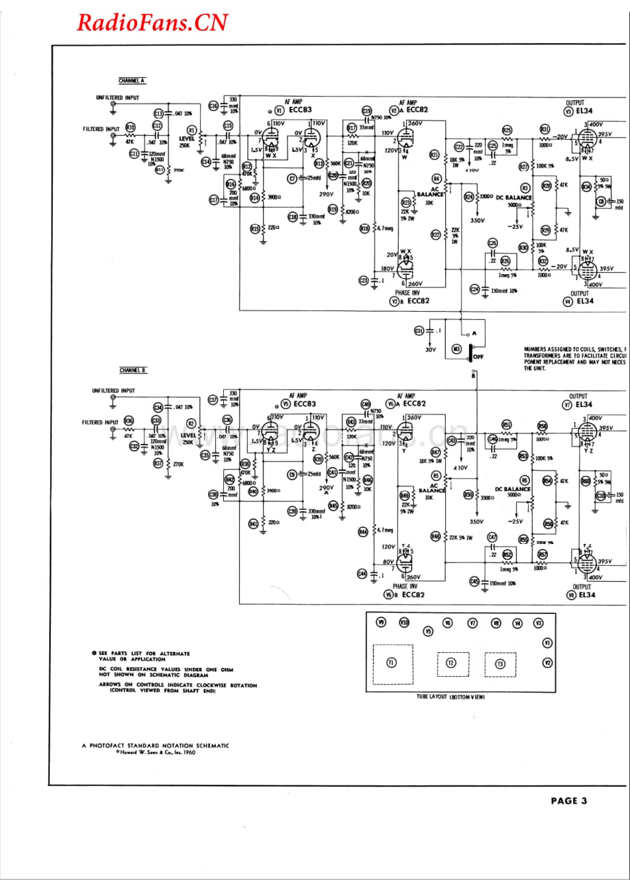 Fisher-SA300-pwr-sch维修电路图 手册.pdf_第1页