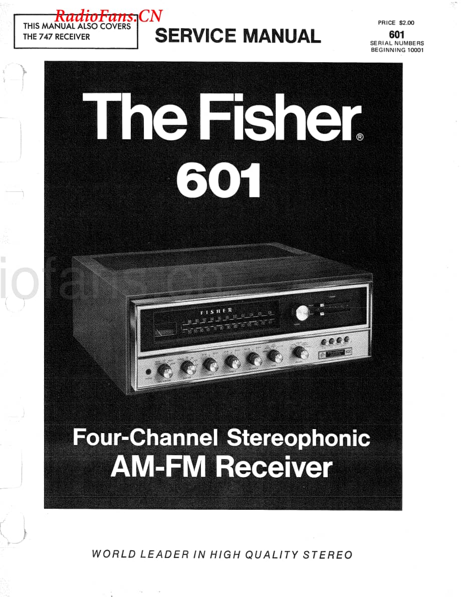 Fisher-601-rec-sm(1)维修电路图 手册.pdf_第1页