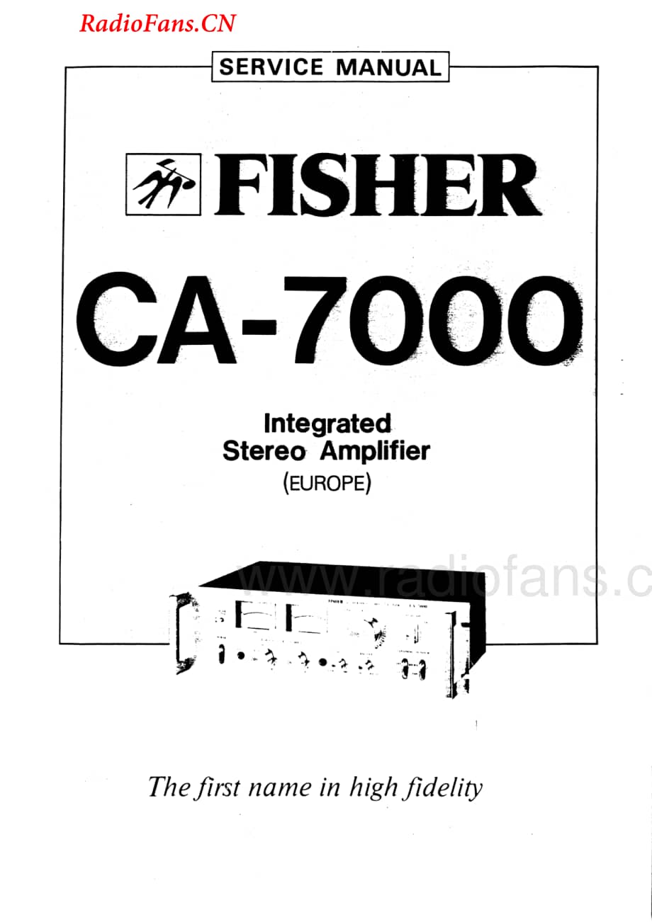 Fisher-CA7000-int-sm维修电路图 手册.pdf_第1页