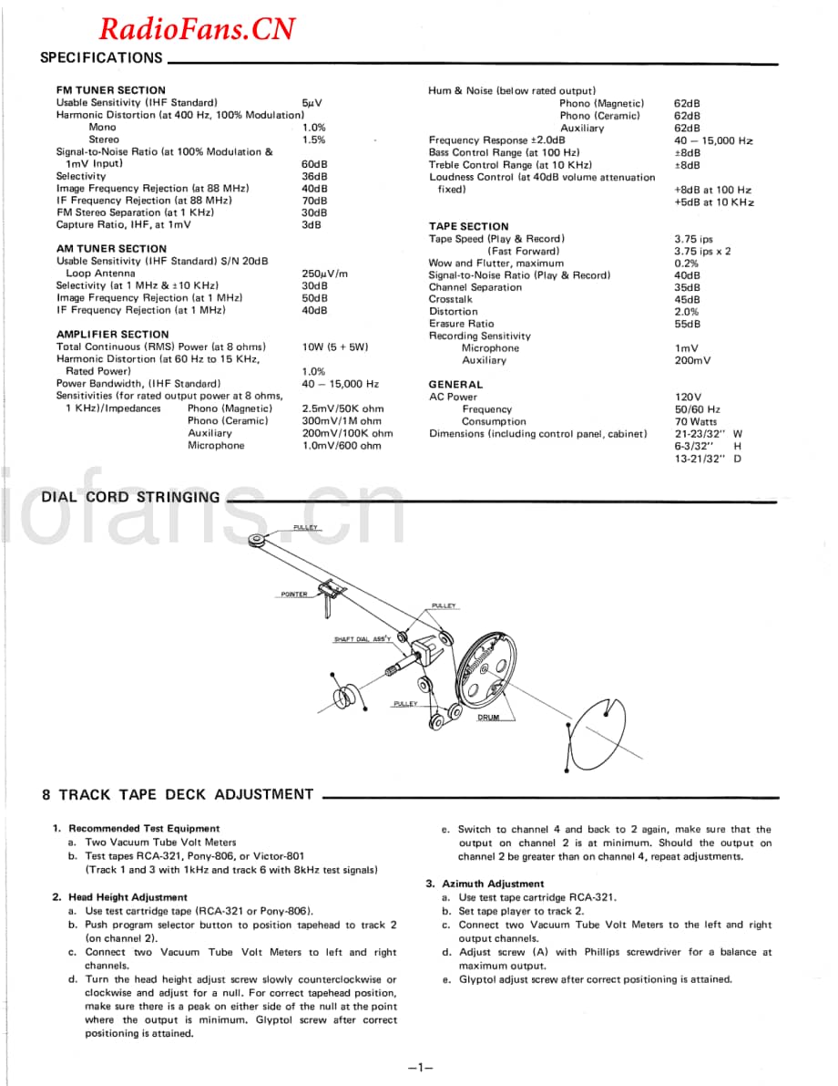 Fisher-MC3010-rec-sm维修电路图 手册.pdf_第2页