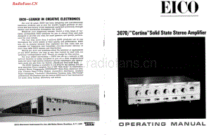 Eico-3070-int-sm维修电路图 手册.pdf