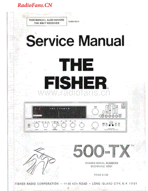 Fisher-500TX-rec-sm维修电路图 手册.pdf
