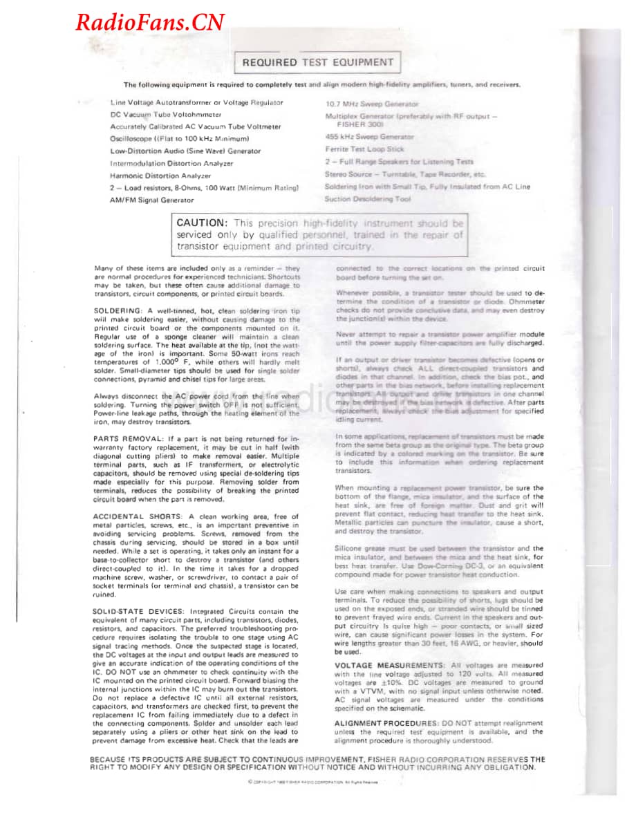 Fisher-500TX-rec-sm维修电路图 手册.pdf_第2页
