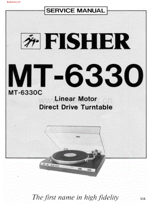 Fisher-MT6330-tt-sm维修电路图 手册.pdf