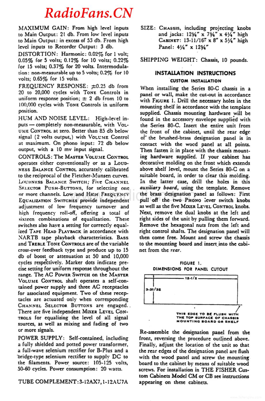 Fisher-80C-pre-si维修电路图 手册.pdf_第3页