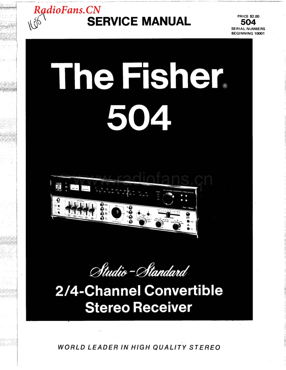 Fisher-504-rec-sm(1)维修电路图 手册.pdf_第1页