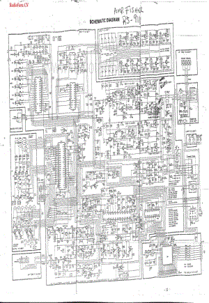 Fisher-RS911-rec-sch维修电路图 手册.pdf