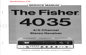 Fisher-4035-rec-sm(1)维修电路图 手册.pdf