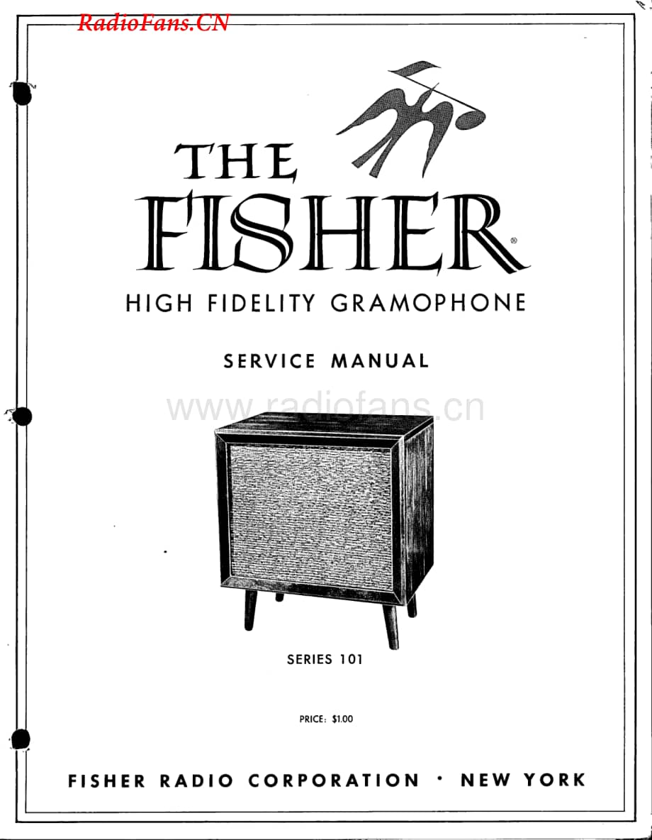 Fisher-101.EL84-pwr-sch维修电路图 手册.pdf_第1页