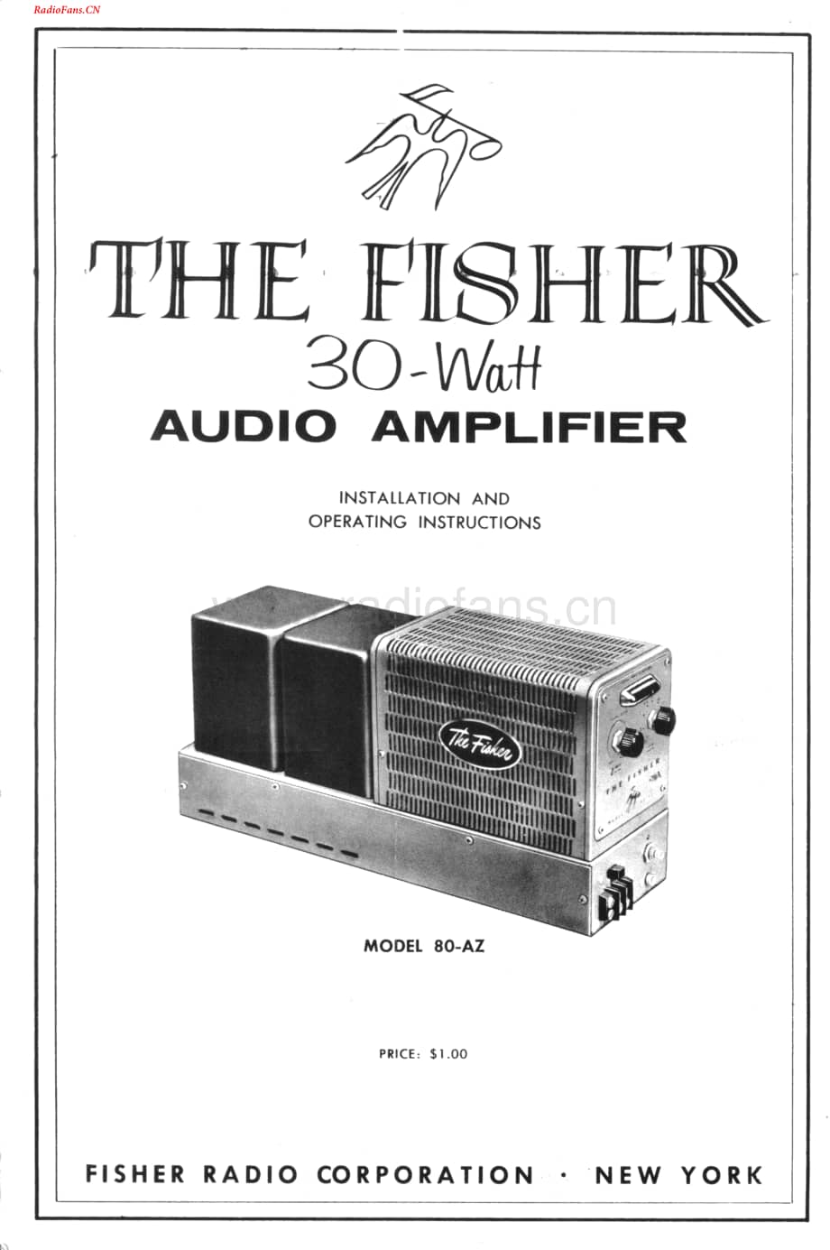 Fisher-80AZ-pwr-sm(1)维修电路图 手册.pdf_第1页