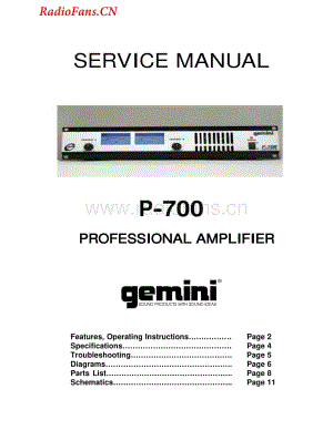 Gemini-P700-pwr-sm维修电路图 手册.pdf