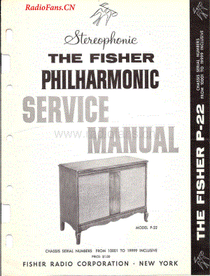 Fisher-PhilharmonicP22-mc-sm维修电路图 手册.pdf