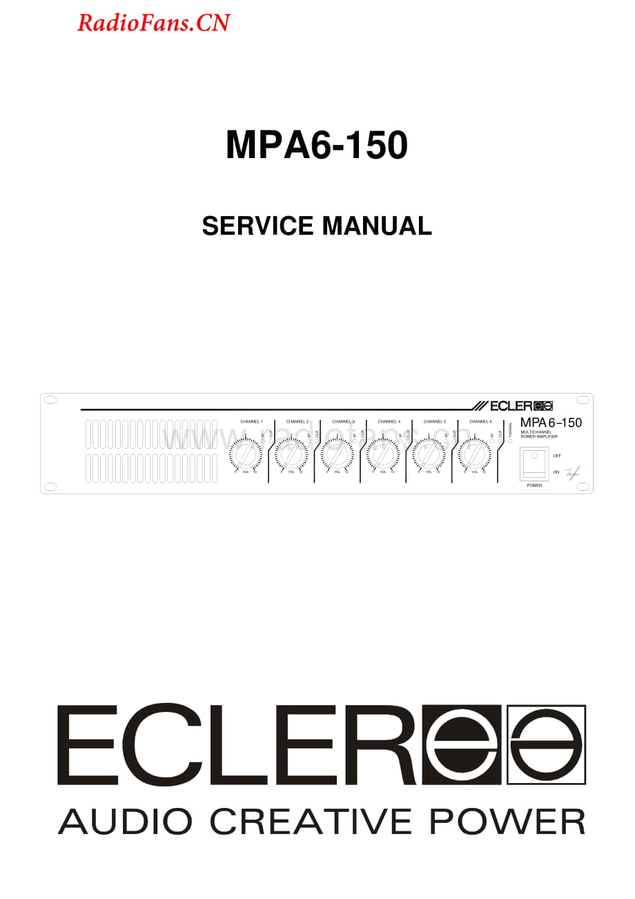 Ecler-MPA6.150-pwr-sm维修电路图 手册.pdf_第1页