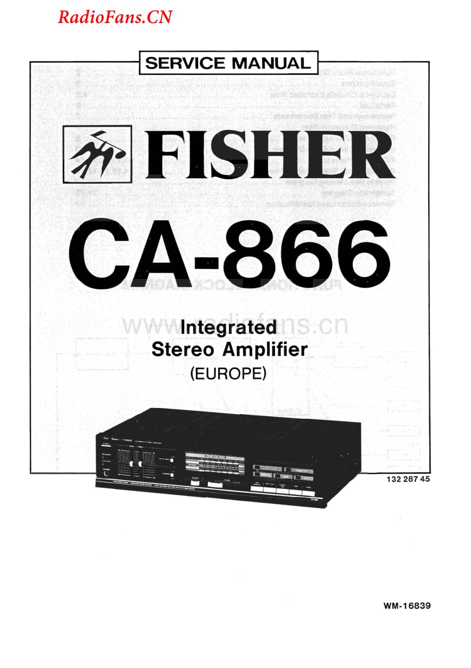 Fisher-CA866-int-sm维修电路图 手册.pdf_第1页