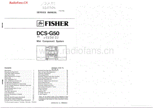 Fisher-DCSG50-mc-sch维修电路图 手册.pdf