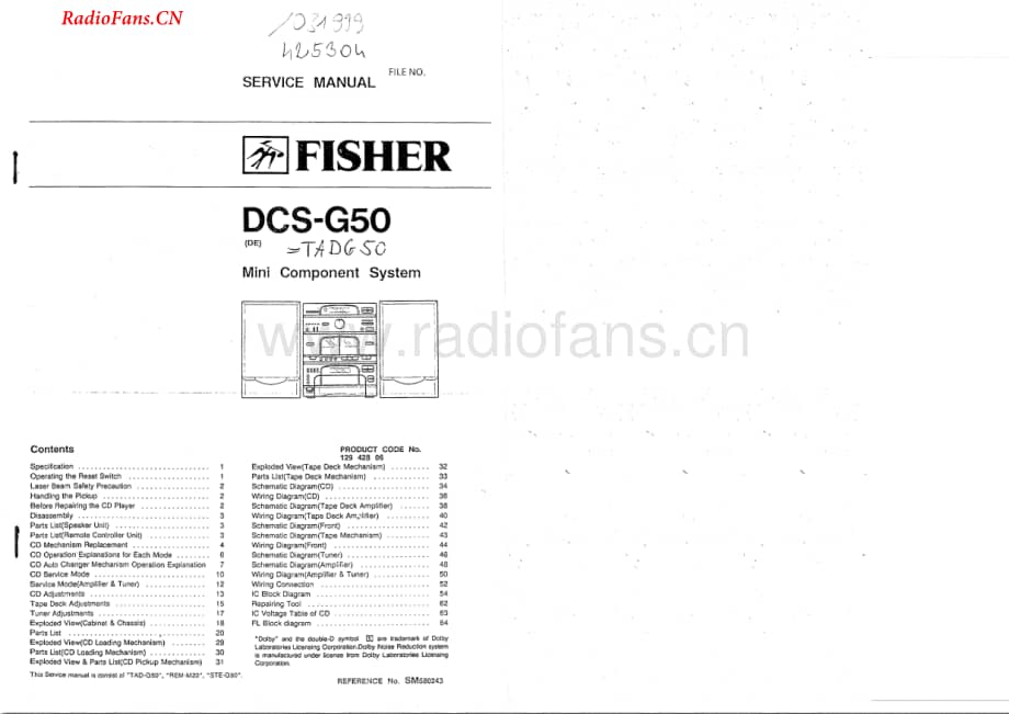 Fisher-DCSG50-mc-sch维修电路图 手册.pdf_第1页