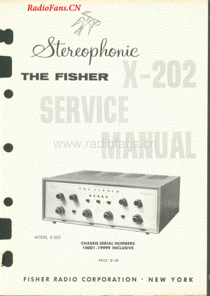 Fisher-X202-int-sm维修电路图 手册.pdf