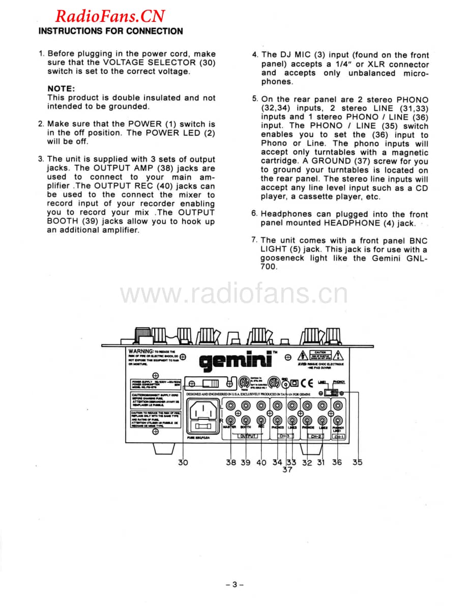 Gemini-PS676PRO-mix-sm维修电路图 手册.pdf_第3页