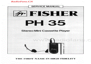 Fisher-PH35-tape-sm维修电路图 手册.pdf