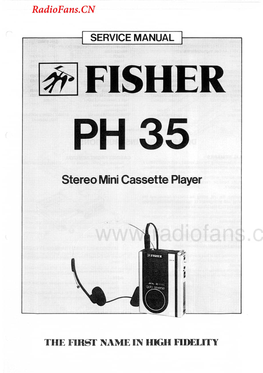 Fisher-PH35-tape-sm维修电路图 手册.pdf_第1页
