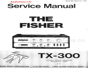 Fisher-TX300-rec-sm维修电路图 手册.pdf