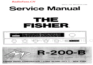 Fisher-R200B-rec-sm维修电路图 手册.pdf