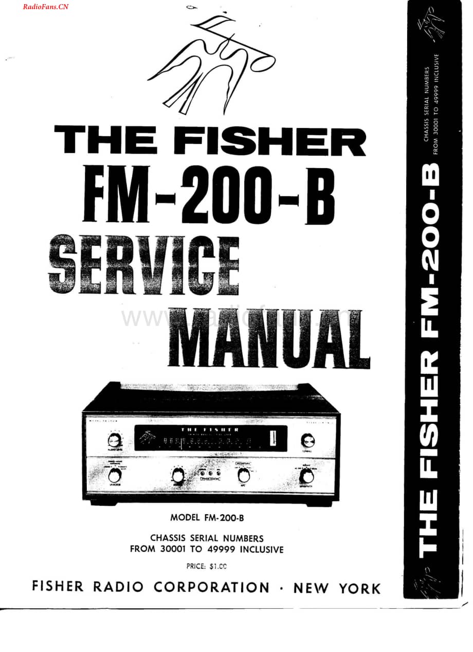 Fisher-FM200B-tun-sm维修电路图 手册.pdf_第1页