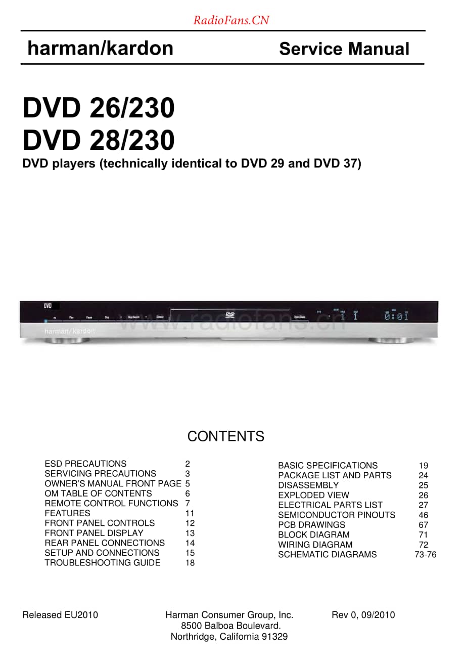 HarmanKardon-DVD29-cd-sm维修电路原理图.pdf_第1页
