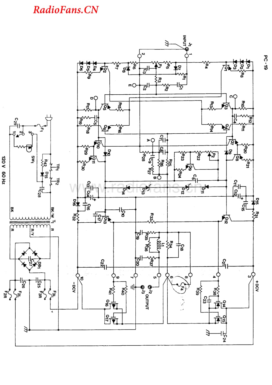 Hafler-DH220-pwr-sch维修电路图 手册.pdf_第1页