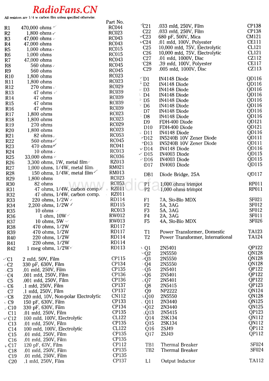 Hafler-DH220-pwr-sch维修电路图 手册.pdf_第2页
