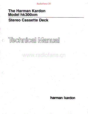HarmanKardon-HK300XM-tape-sm维修电路原理图.pdf