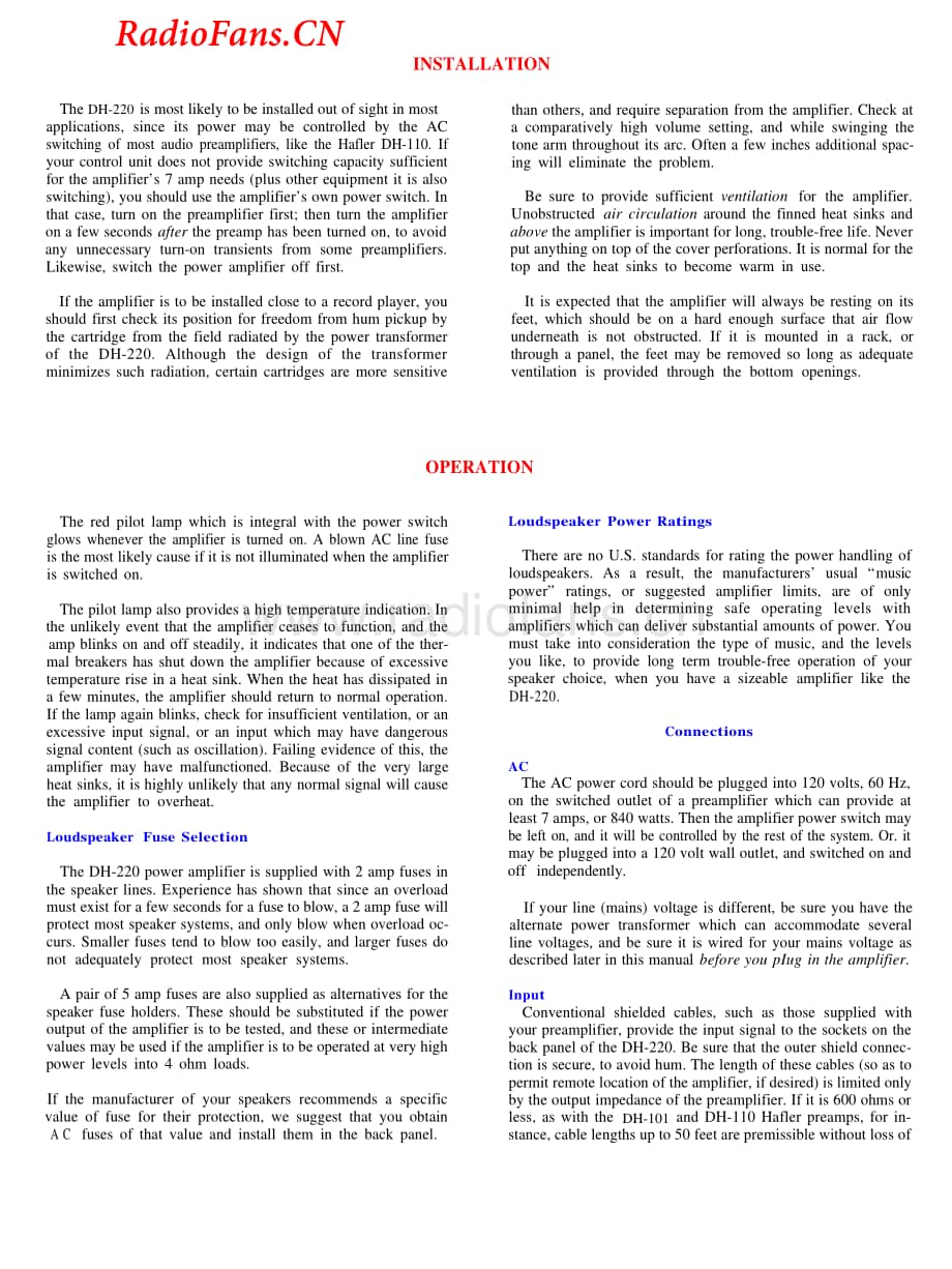 Hafler-DH220-pwr-sm维修电路图 手册.pdf_第3页