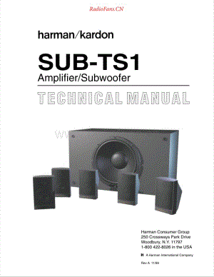 HarmanKardon-HKTS1-sub-sm维修电路原理图.pdf