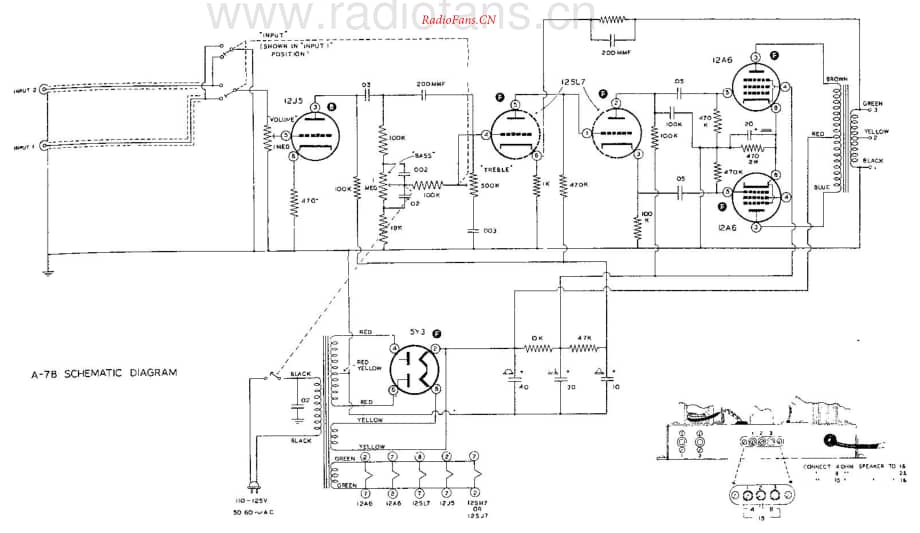 Heathkit-A7B-pwr-sch维修电路原理图.pdf_第2页