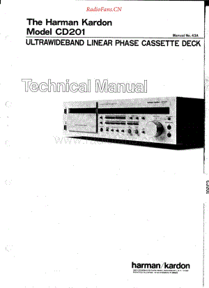 HarmanKardon-CD201-tape-sm维修电路原理图.pdf