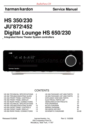 HarmanKardon-DLHS650.230-hcs-sm维修电路原理图.pdf