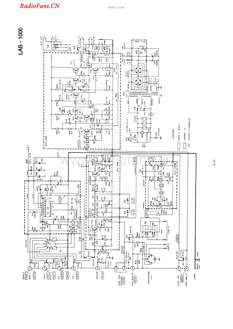 Gradiente-LAB1000-int-sch维修电路图 手册.pdf_第1页