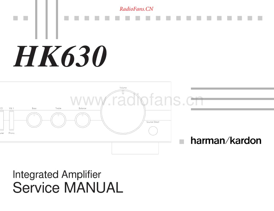 HarmanKardon-HK630-rec-sm2维修电路原理图.pdf_第1页