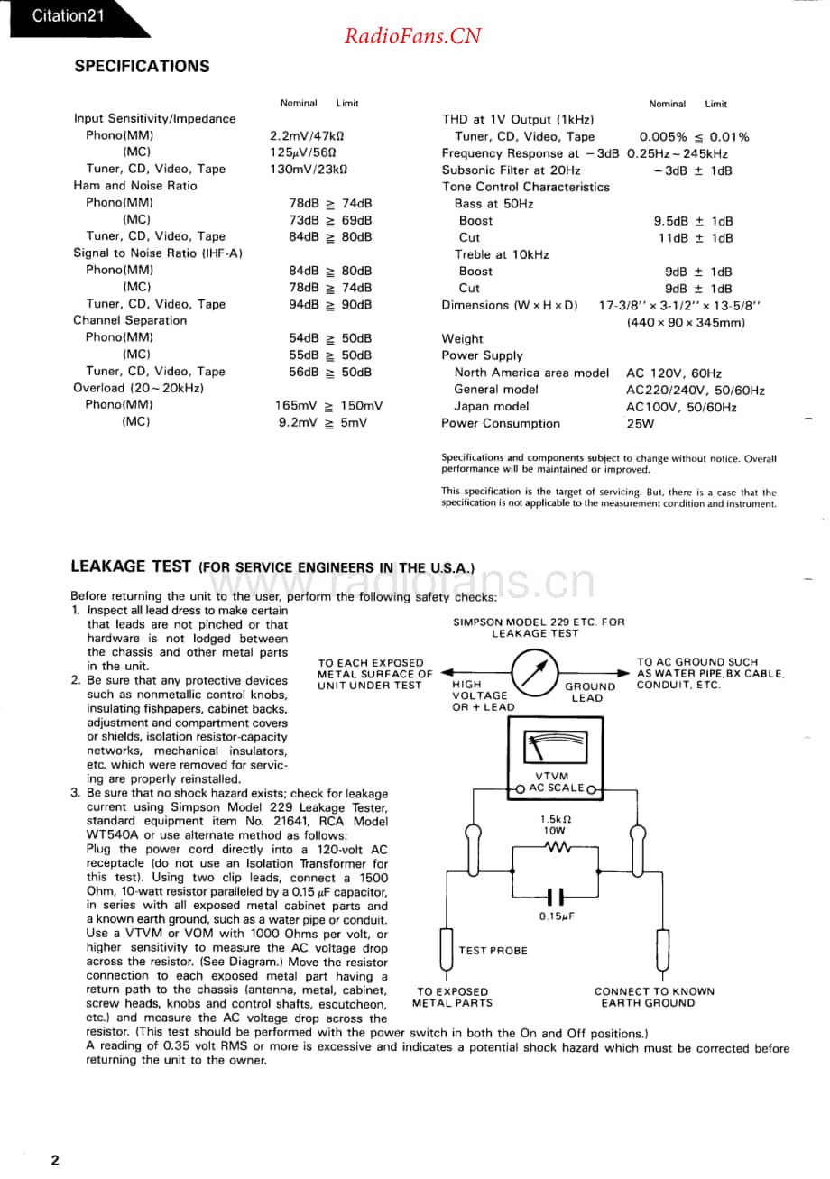 HarmanKardon-Citation21-pre-sm2维修电路原理图.pdf_第2页