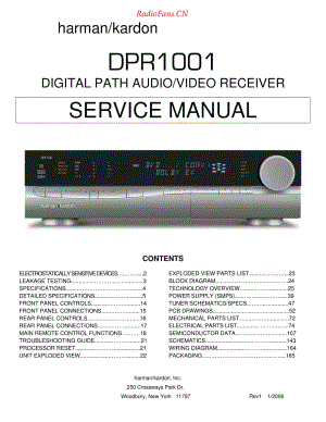 HarmanKardon-DPR1001-avr-sm维修电路原理图.pdf
