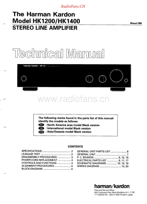 HarmanKardon-HK1200-int-sm2维修电路原理图.pdf