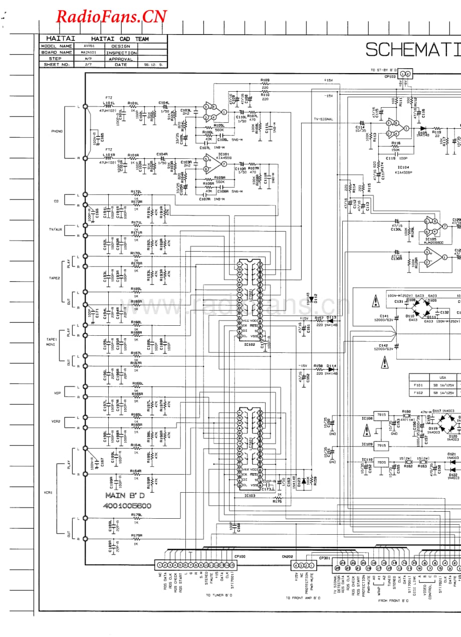 HarmanKardon-AVR41-avr-sch维修电路图 手册.pdf_第3页