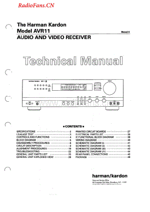 HarmanKardon-AVR11-av-sm维修电路图 手册.pdf